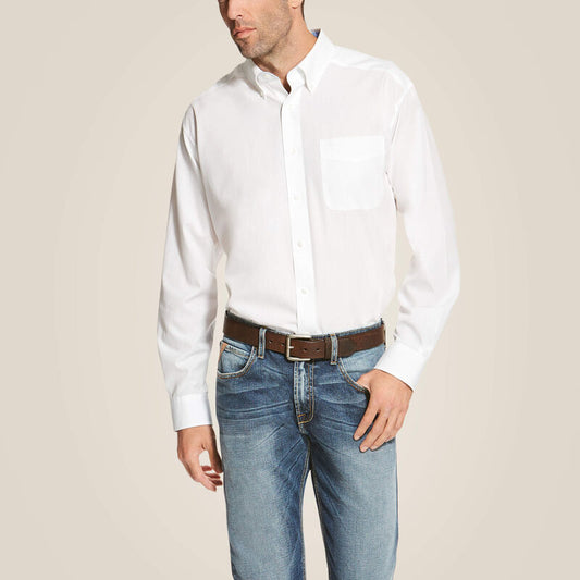 Wrinkle Free Solid Classic Fit Shirt