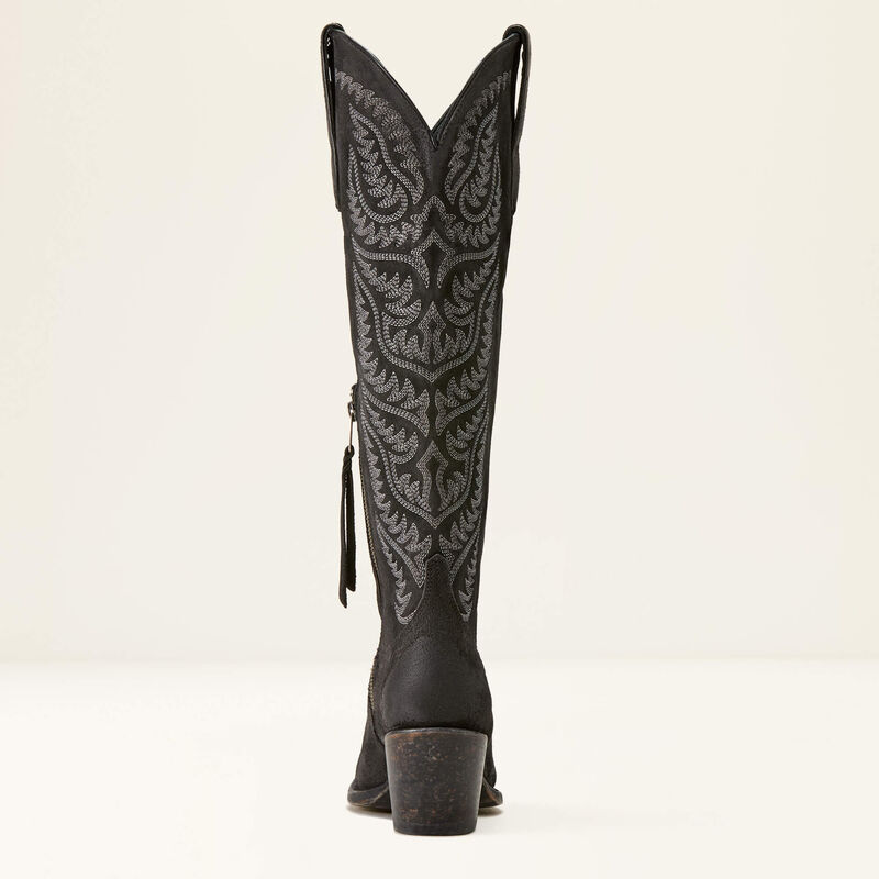 Laramie StretchFit Western Boot Black