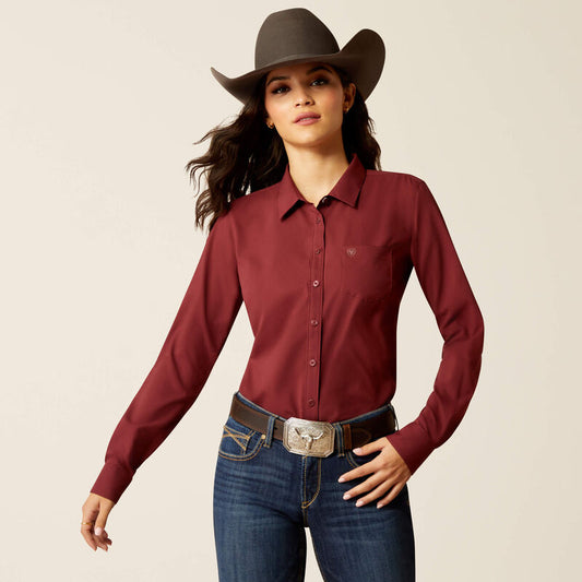 Ariat Kirby Pro Shirt Tawny Port