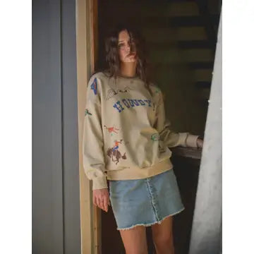 Western Graphic Howdy Sweatshirt