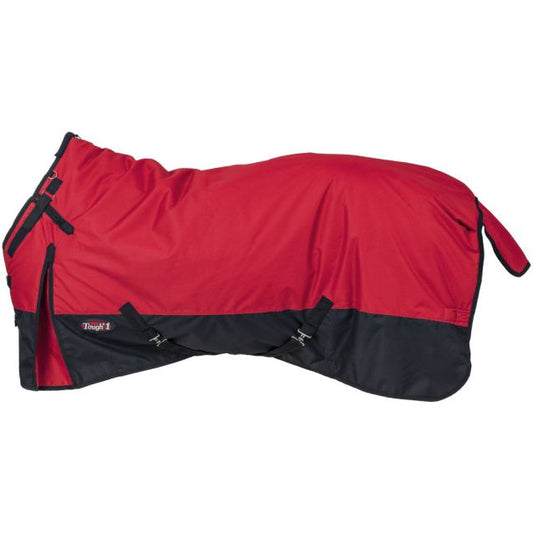 Tough1 600D Turnout Blanket with Snuggit- Red