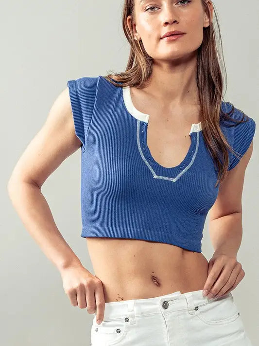 Weekend Warrior Cropped Top