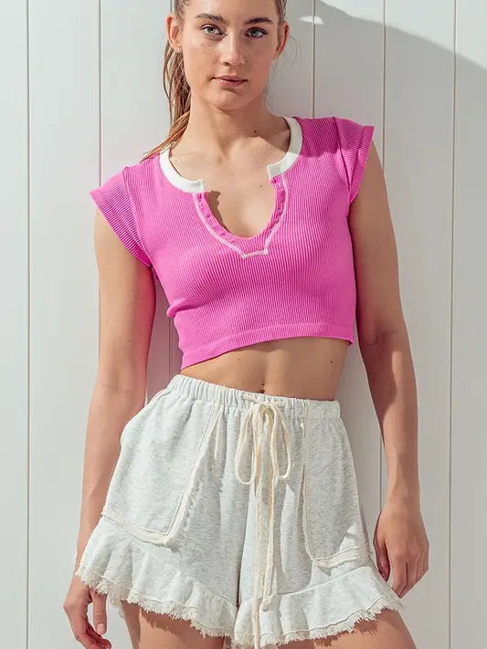 Weekend Warrior Cropped Top