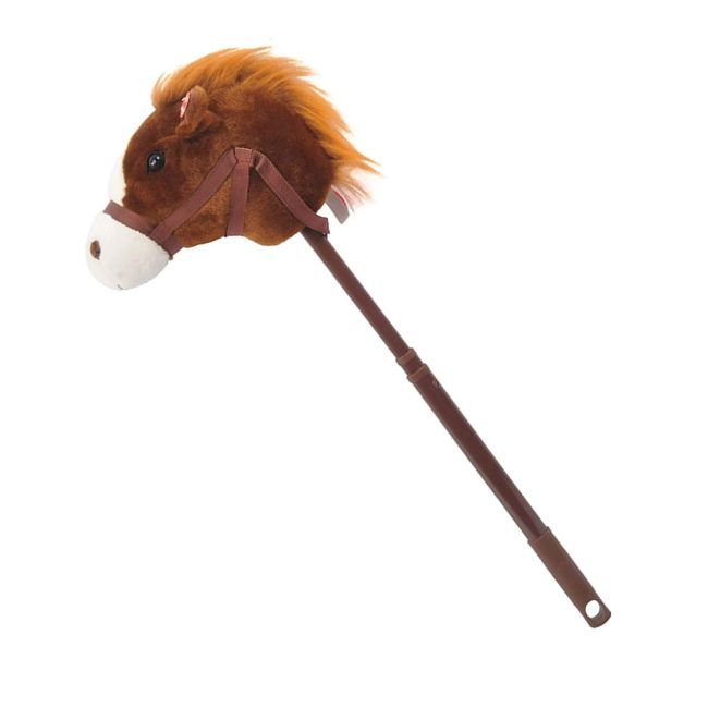 Adjustable Plush Stick Horse