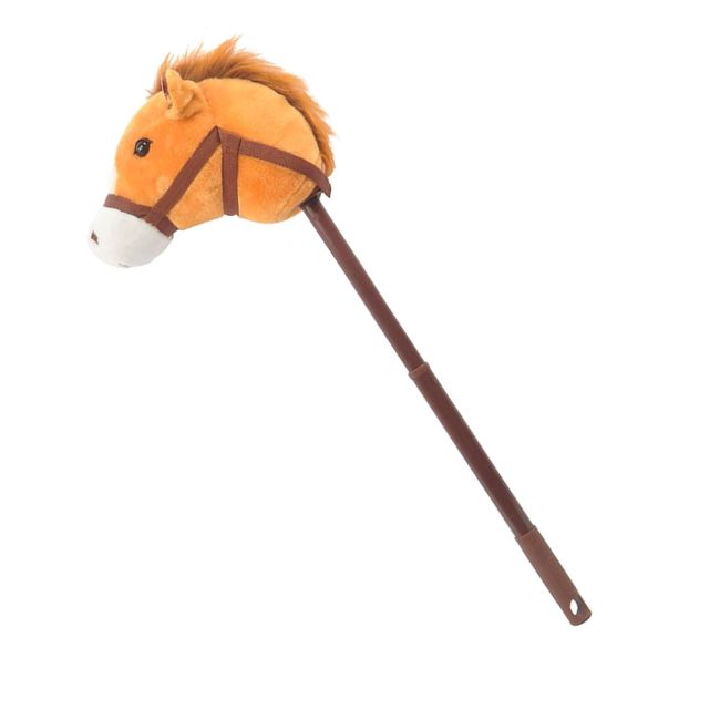 Adjustable Plush Stick Horse