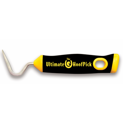 Ultimate Hoofpick Yellow/Black 8" LONG