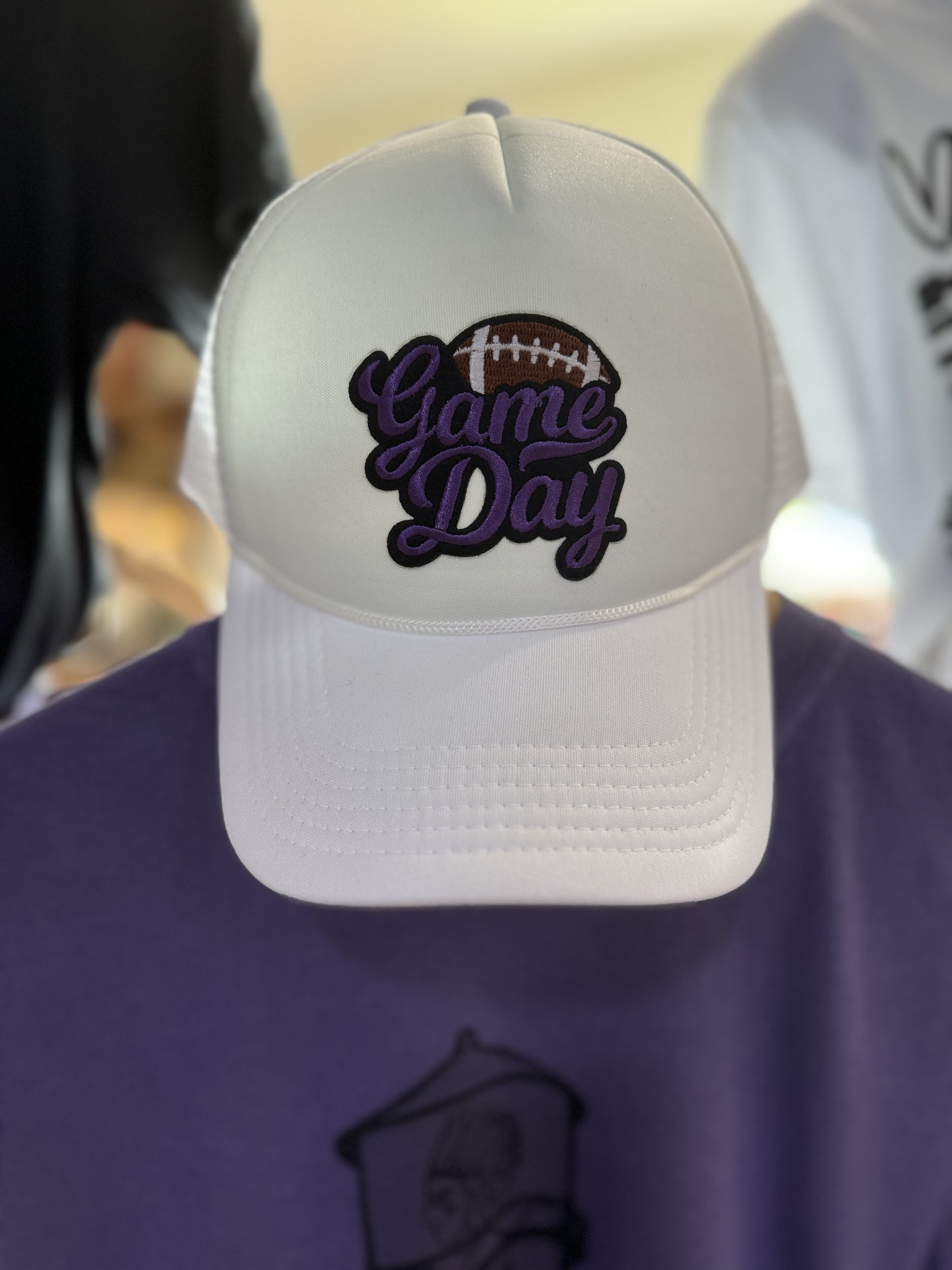 "Game Day" Patch Trucker Cap