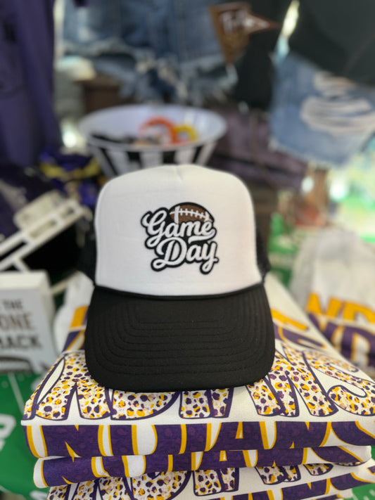 "Game Day" Patch Trucker Cap