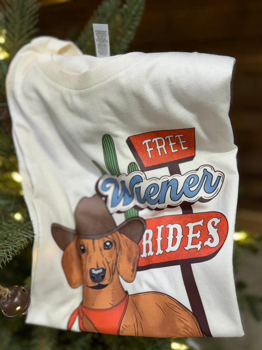 Free Weiner Rides Tee