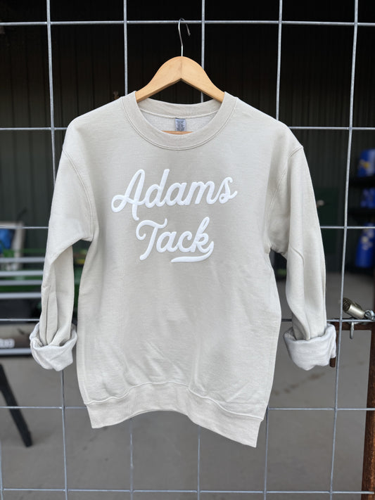 Adams Tack Puff Print Sweatshirt