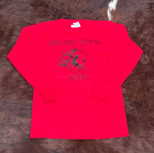 Red Adams Tack L/S Tee