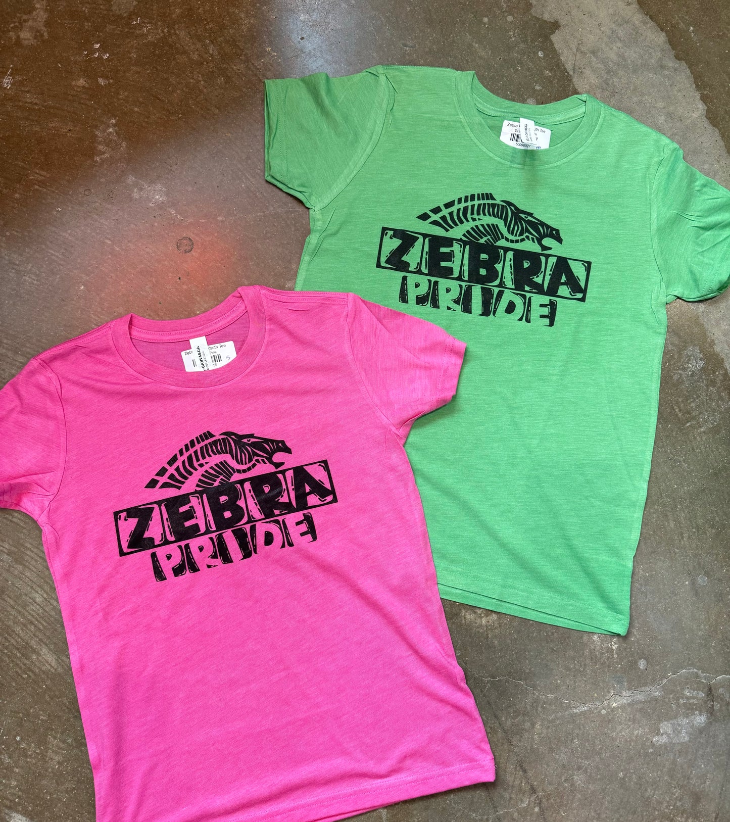 Zebra Pride Youth Tee