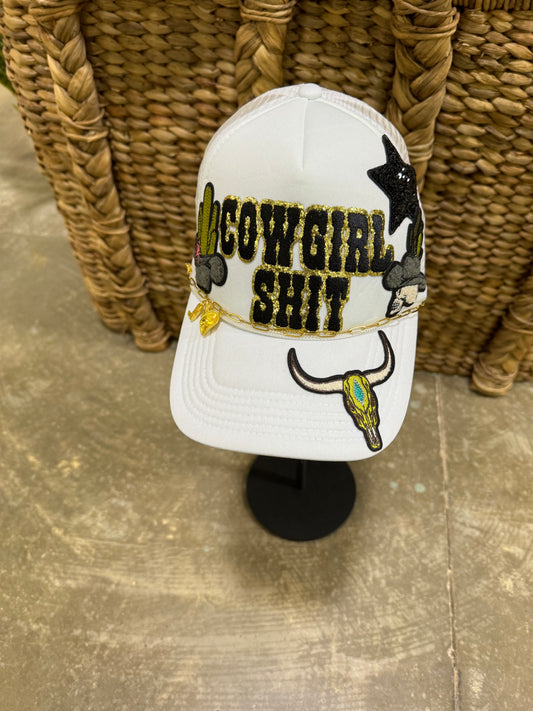 "Cowgirl Shit" Custom Low Profile Cap