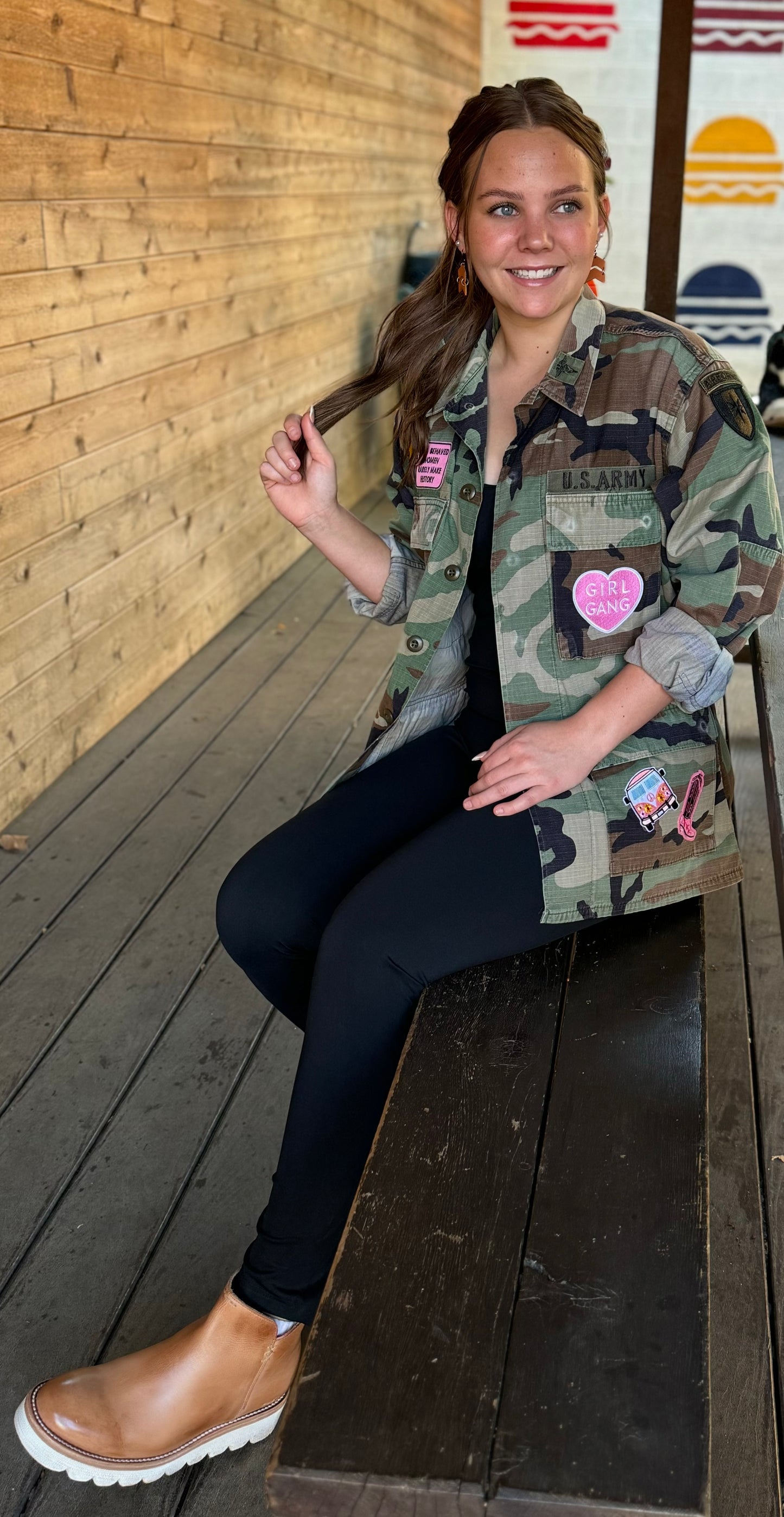 Camo Patch Jacket