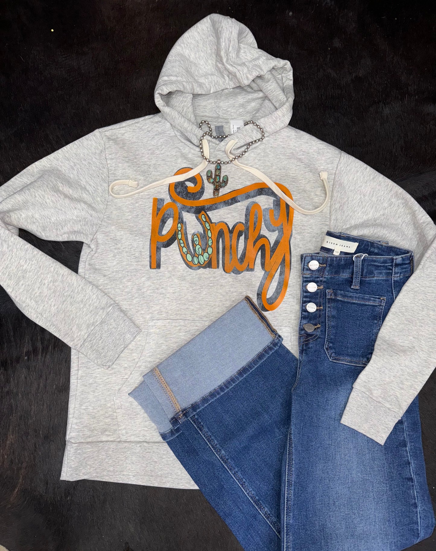 Punchy Hoodie Gray