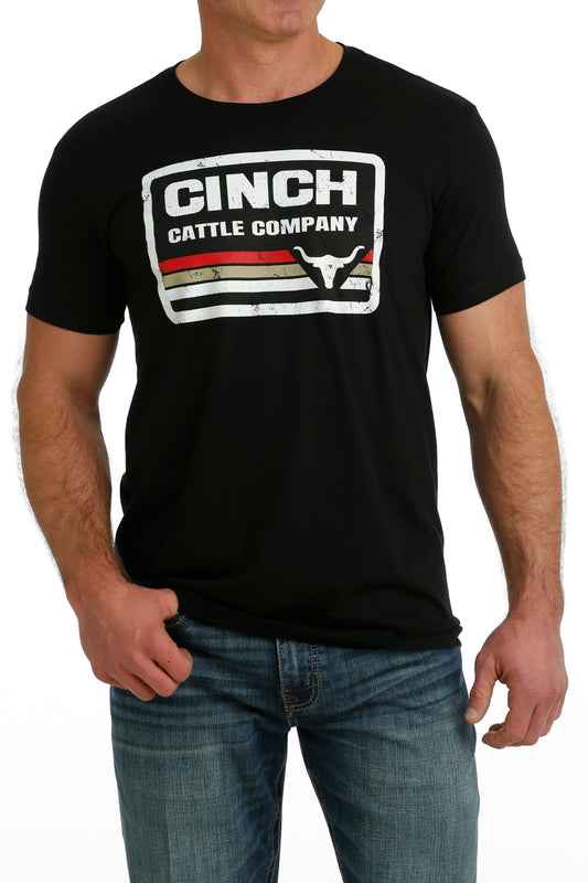 Mens Cinch Cattle Company Tee