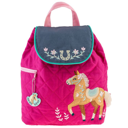 QUILTED BACKPACK HORSE