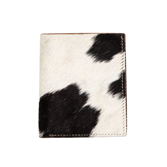 COWHIDE MEN'S HIDDEN CASH WALLET