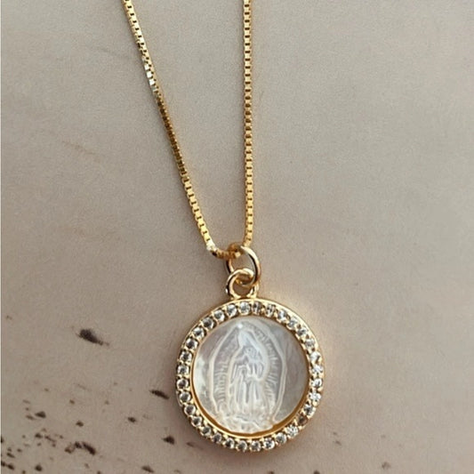 Virgin Mary Necklace