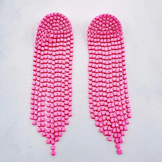 New Pink Jelly Earrings