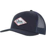 Trucker Snapback Cap, Diamond Patch Navy