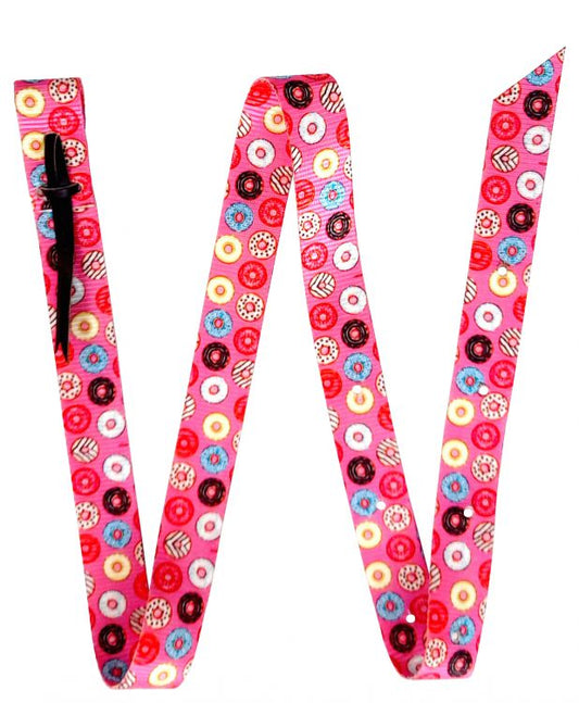 PONY Premium Quality Doughnut Print Nylon tie Strap