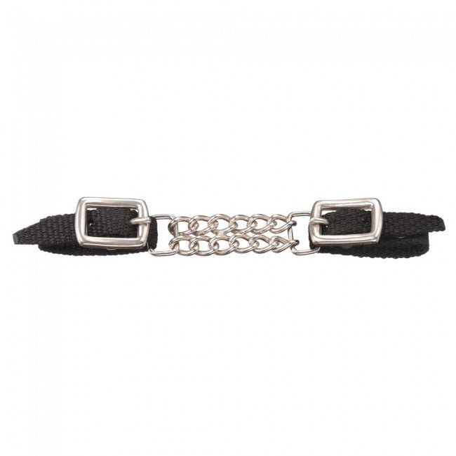 Tough-1 Miniature Nylon Curb Strap with Double Chain