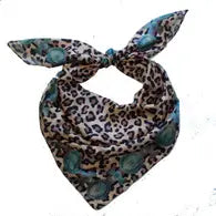 LEOPARD PRINT WILD RAG