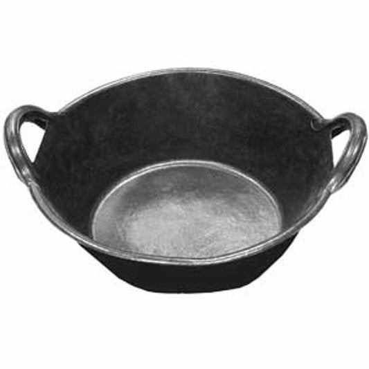 Rubber Pan W/Handles 3 Gal