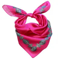 HOT PINK CONCHO WILD RAG