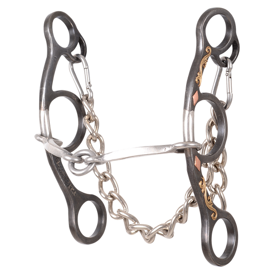 Sherry Cervi Diamond Shank Gag Barrel Bit with Square Bar Lifesaver