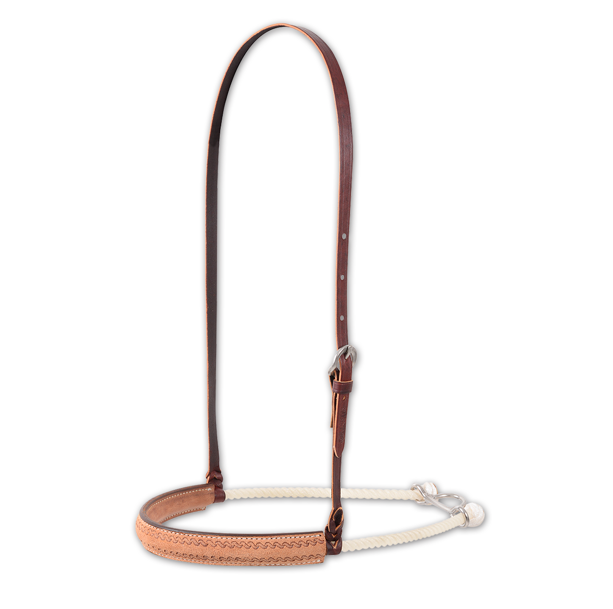 Martin Corkscrew Border Single Rope Noseband-NB100RORS